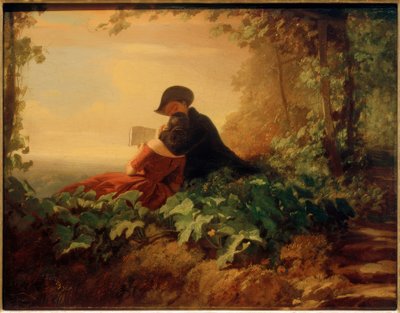 Vejledningstimen af Carl Spitzweg
