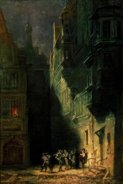 Serenade af Carl Spitzweg
