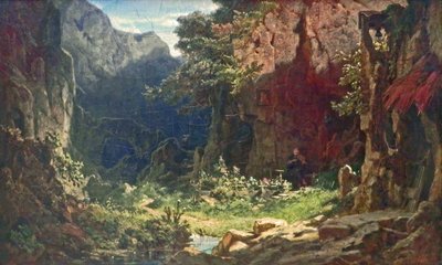 En eneboer af Carl Spitzweg