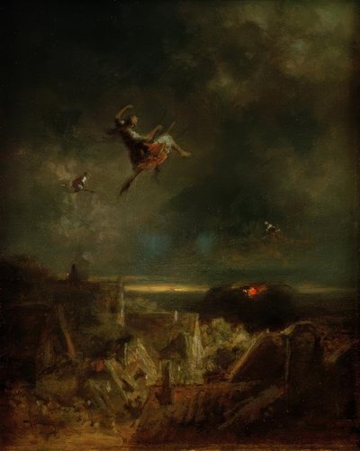 Hexenritt af Carl Spitzweg