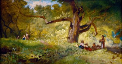 I skoven af Carl Spitzweg