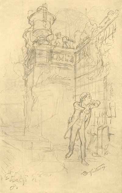 Malvolios Enkel, midten af slutningen af det 19. århundrede, c1924. af Carl Spitzweg