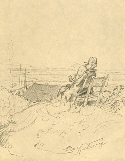 Efter arbejde er god hvile, midten af ​​slutningen af ​​det 19. århundrede, c1924. af Carl Spitzweg