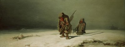 Polargegend (Eskimoerne) af Carl Spitzweg