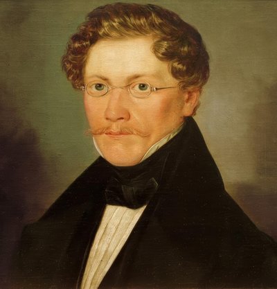 Selvportræt af Carl Spitzweg