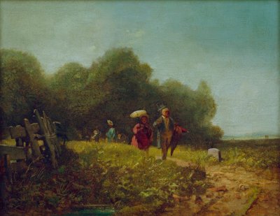 Søndag spadseretur af Carl Spitzweg