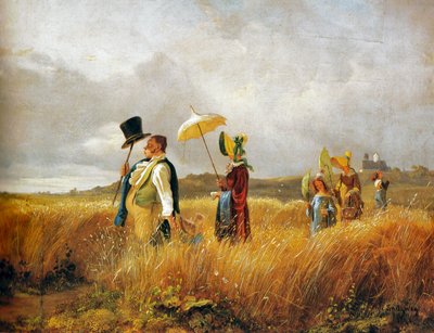 Søndagsvandring af Carl Spitzweg