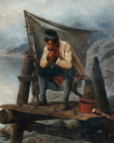 Hvil på kajen af Carl Sundt Hansen
