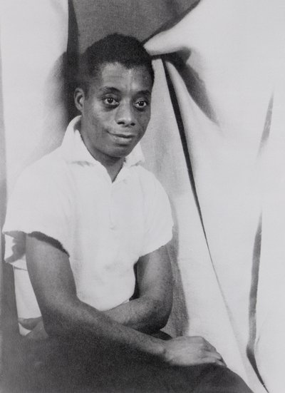 James Baldwin (1924-87) 13. september 1955 (gelatine-sølvtryk) af Carl Van Vechten
