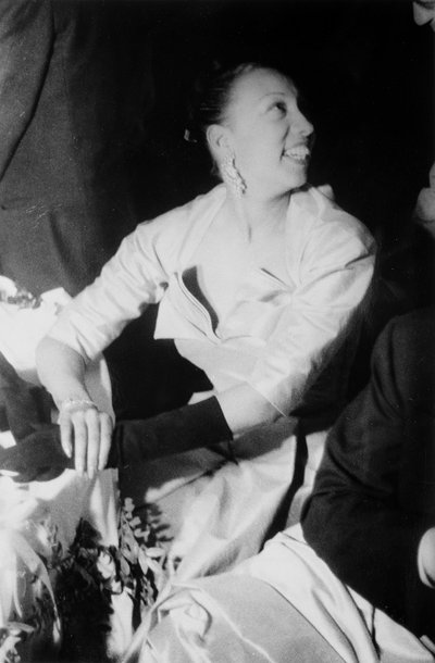 Josephine Baker (1906-75) 20. maj 1951 (glatsølvtryk) af Carl Van Vechten