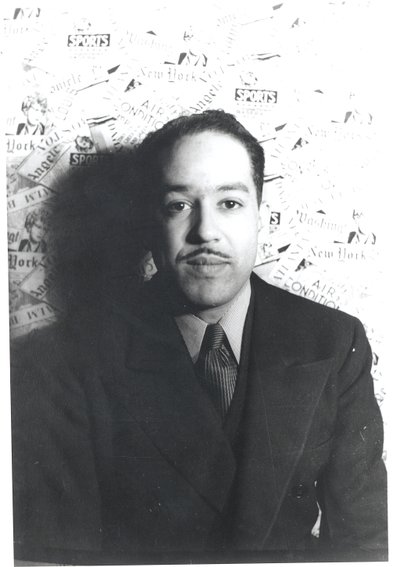 Langston Hughes (1902-67) 29. februar 1936 (gelatine-sølvtryk) af Carl Van Vechten