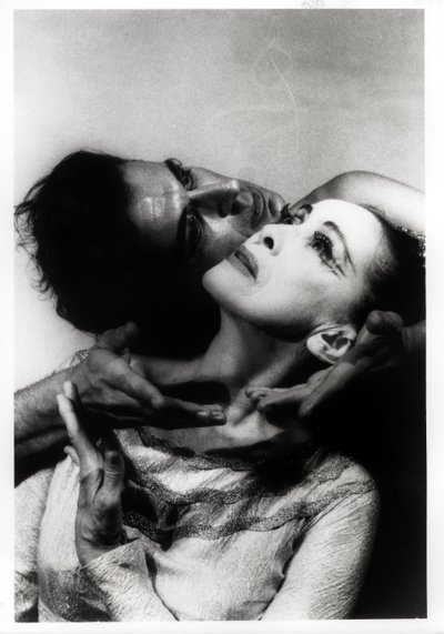 Martha Graham (1894-1991) og Bertram Ross (1920-2003) i 