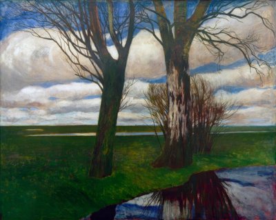Moorlandschaft af Carl Vinnen