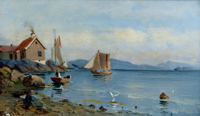 Hvalfanger øer af Carl Wilhelm Barth