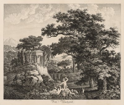 ti bachanal af Carl Wilhelm I Kolbe
