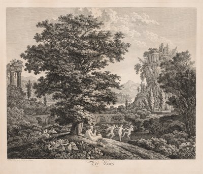 Dansen, 1799. af Carl Wilhelm Kolbe I
