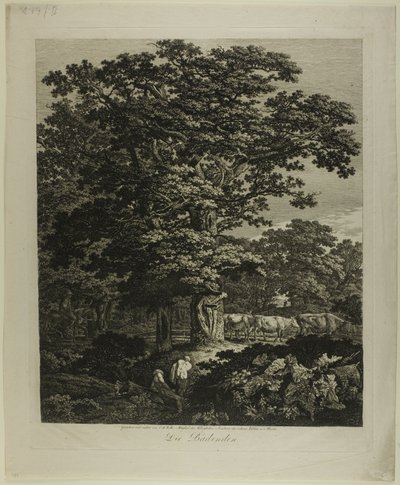 Badende af Carl Wilhelm Kolbe, the elder