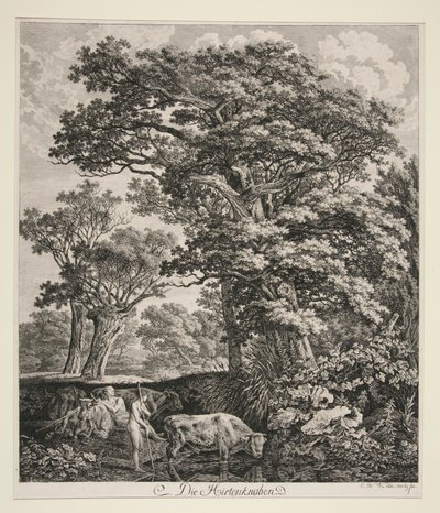 Hyrde-drengene af Carl Wilhelm Kolbe the elder