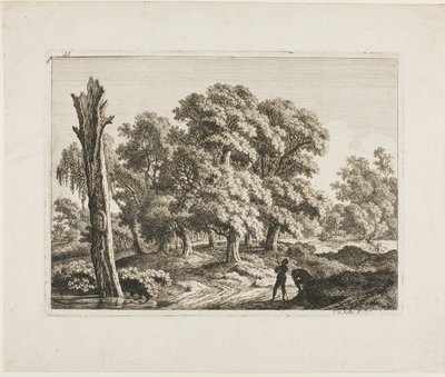 Landskab af Carl Wilhelm Kolbe, the elder
