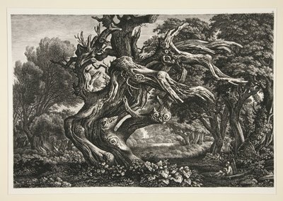 Landskab af Carl Wilhelm Kolbe the elder