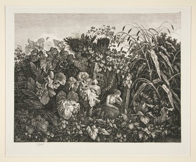 Landskab af Carl Wilhelm Kolbe the elder