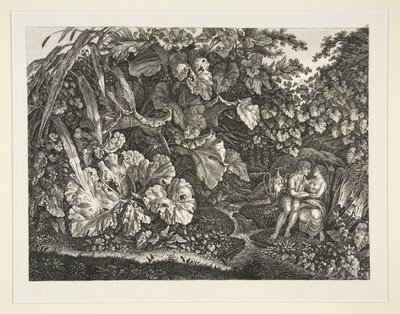 Landskab af Carl Wilhelm Kolbe the elder