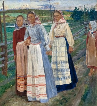 Lørdag aften af Carl Wilhelm Wilhelmson
