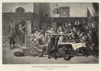 Belejringen af Stralsund af Carl von Haeberlin