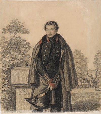 Portræt af A.W. Raevsky, begyndelsen af 1820