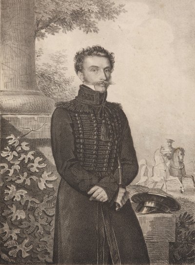 Portræt af grev Paul Khristoforovich Grabbe 1789-1875, 1820