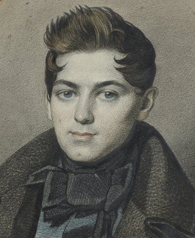 Portræt af Ivan Petrovich Postnikov, 1834. af Carl von Hampeln