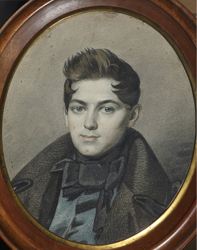 Portræt af Ivan Petrovich Postnikov, 1834. af Carl von Hampeln