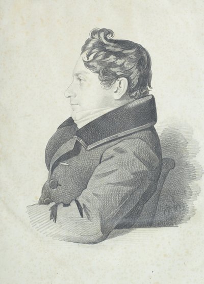 Portræt af Nikolay Adrianovich Divov 1792-1878, 1830