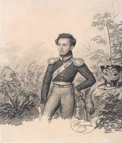 Portræt af Pavel Kotlubitsky, slutningen af 1810