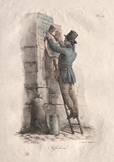 Bill Plakat af Carle Vernet