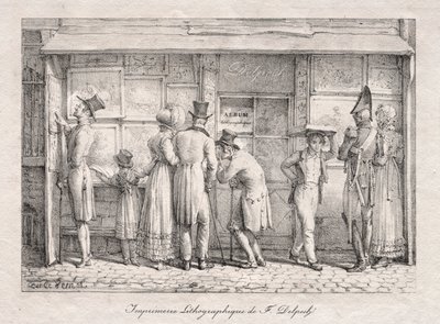Delpech litografiske trykkeri af Carle Vernet