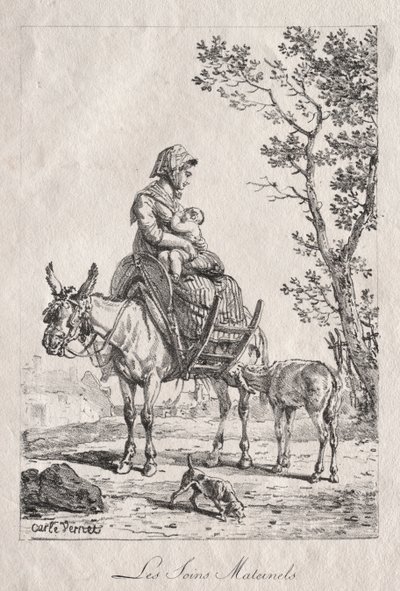 Mødrepleje. af Carle Vernet