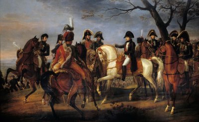 Napoleon gav ordren før slaget ved Austerlitz den 2. december af Carle Vernet