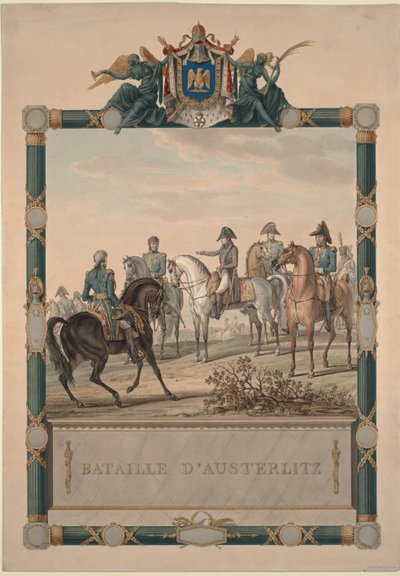 Slaget ved Austerlitz den 2. december 1805, 1805 af Carle Vernet