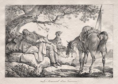 Den sovende soldat af Carle Vernet