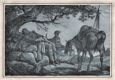 Den sovende soldat af Carle Vernet