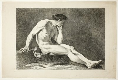 Figur, fra Six Figures Académiques af Carle van Loo