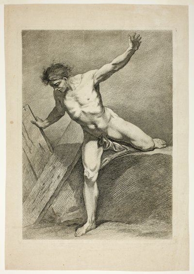 Figur, fra Six Figures Académiques af Carle van Loo