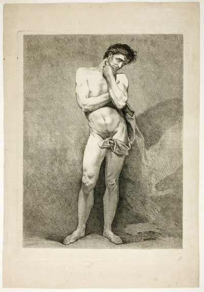 Figur, fra Six Figures Académiques af Carle van Loo