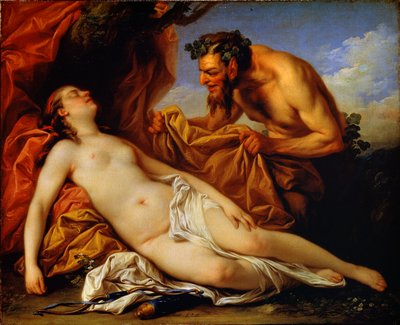 Jupiter og Antiope, c1753 af Carle van Loo