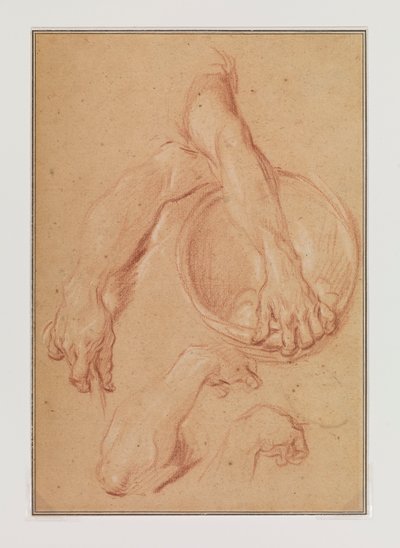 Studien eines Arms af Carle van Loo