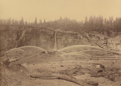 Malakoff Diggins, North Bloomfield, Nevada County af Carleton E. Watkins
