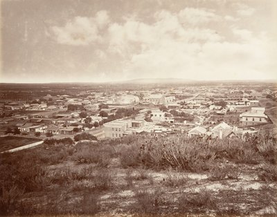 Los Angeles, 1876, trykt ca. 1876. af Carleton Emmons Watkins