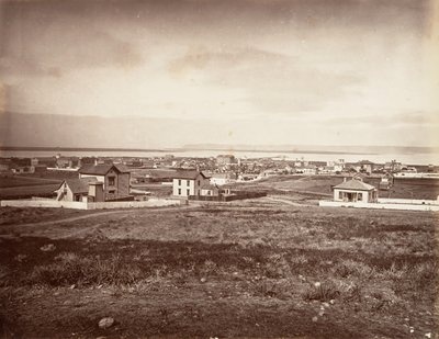 San Diego, 1876, trykt ca. 1876. af Carleton Emmons Watkins