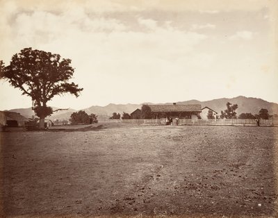 Santa Margarita Ranch, 1876, trykt ca. 1876. af Carleton Emmons Watkins